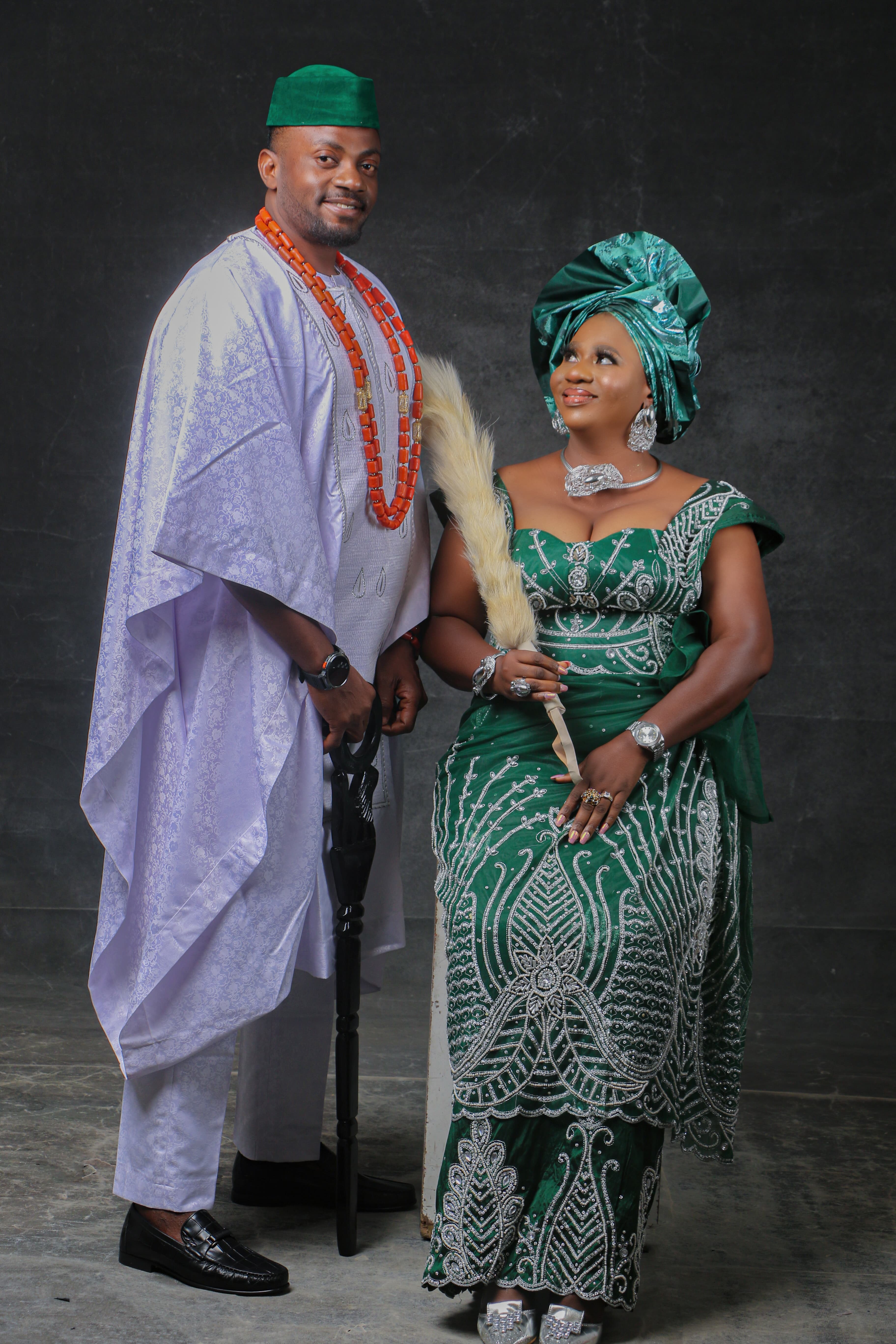 Uju and Chinedu — just us
